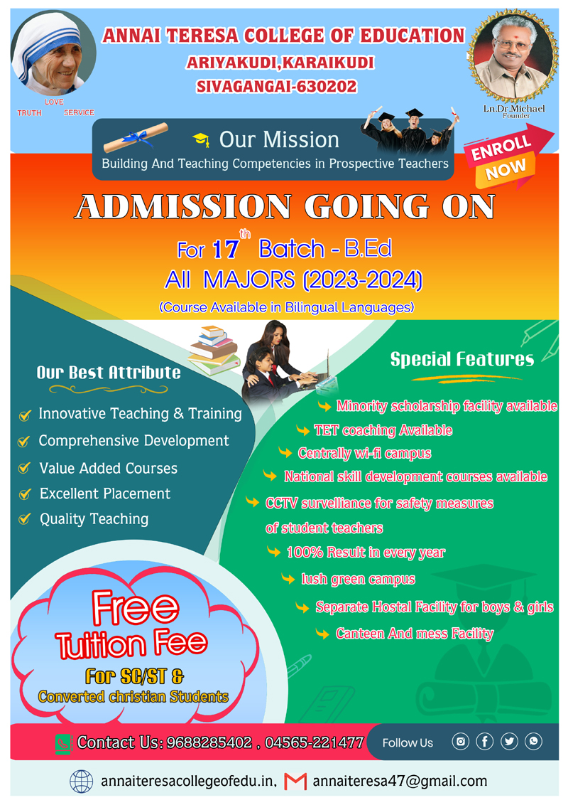 Admission Open 2023-2024